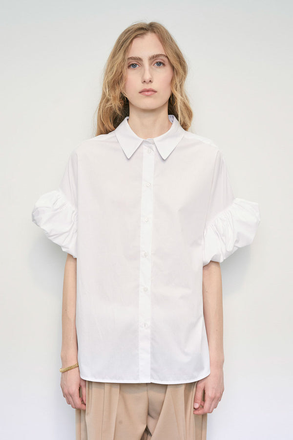 Camicia con maniche baloon